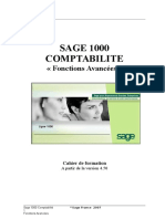Sage 1000 Comptabilité - Fonctions Avancées - Cahier de Form