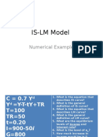 ISLM Model Numerical 3