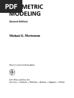 Geometric Modeling Mortenson