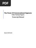 Download Igor Ledachowski Power of conversational hypnoasis -  Transcript Manual by Seth Koan Kyanra SN318906451 doc pdf