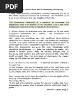 Script For Investiture Cript For Investiture And Valedictory Ceremonyand Valedictory Ceremony Pdf