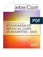 ADA Diabetes Management Guidelines 2015