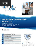 ITrace - Visitor Management Application Software