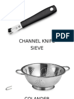 Channel Knife