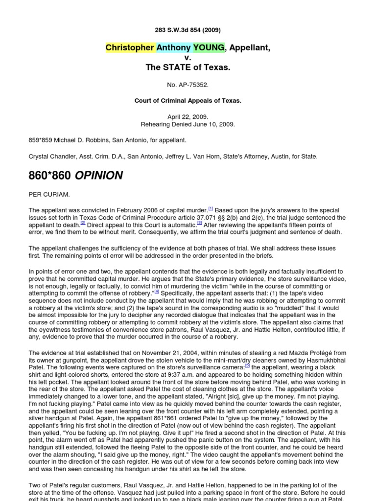 Rehearing Denied June 2009 PDF Jury Selection Batson V. Kentucky