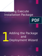 Creating Execute Installation Package