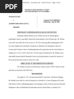 Mochomo Aid of Sentencing Filed by Defendant