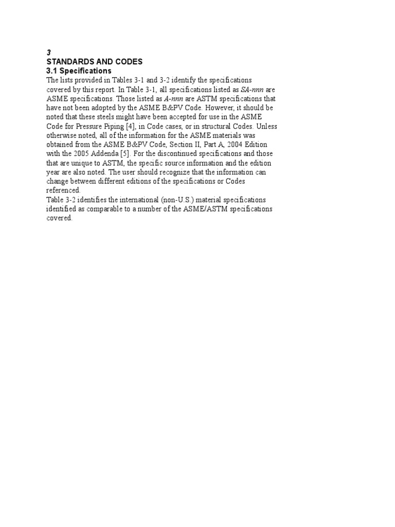 ASME and ASTM Material Specifications | PDF | Technology & Engineering