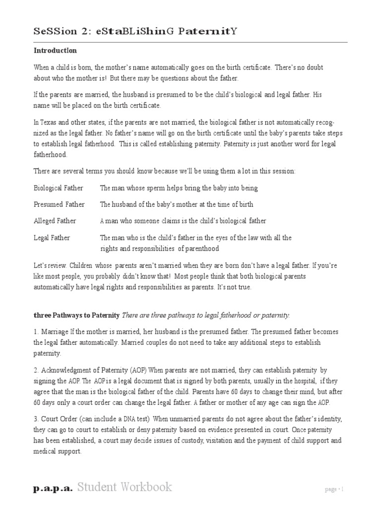 LEGITIMATION VS PATERNITY A FATHER S GUIDE visual data 2