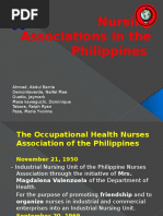 Nursing Associations in the Philippines