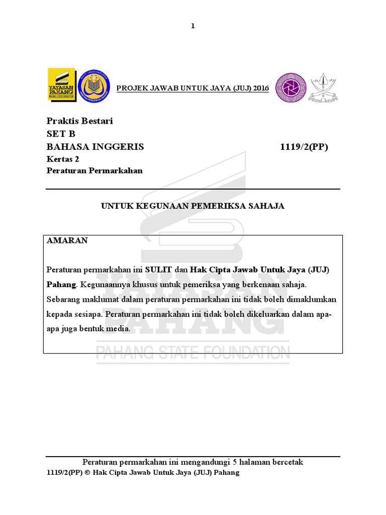 Juj Pahang 2019 Benytr