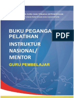 Draft Final Buku Pegangan Pelatihan Instruktur Nasional PDF