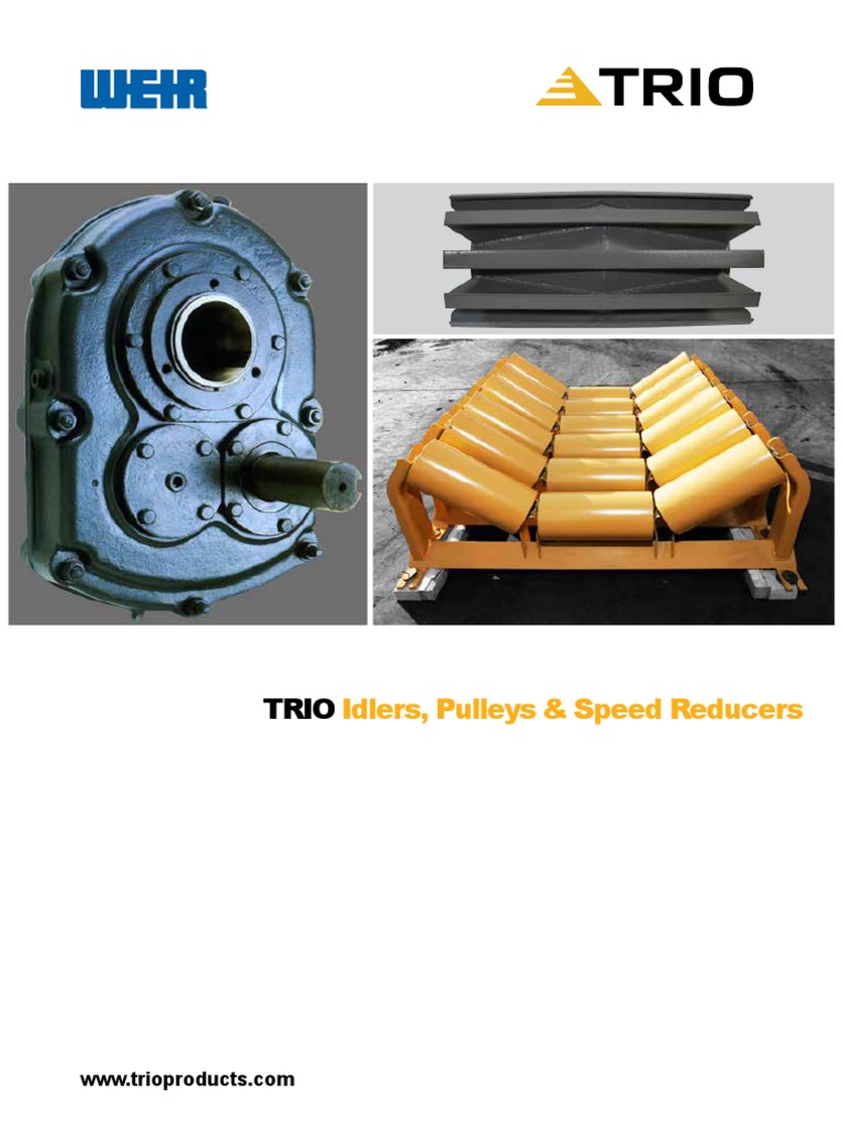 Idlers Pulleys Speed Reducers ENG 20141022 Bearing (Mechanical