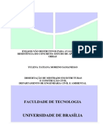 Ensaios Nao Destrutivos para Avaliacao Da Resistencia Do Betao