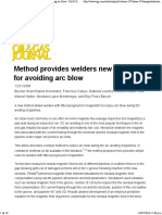 Method Provides Welders New Technique for Avoiding Arc Blow - Oil & Gas Journal