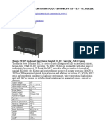 Murata Power Solutions 2W Isolated DC