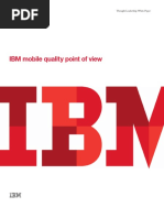 IBM Mobile Testing Pointofview