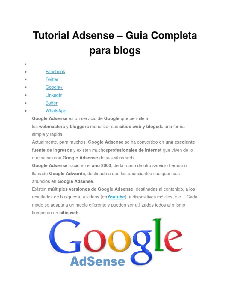 Panduan Lengkap Download Tutorial Google AdSense PDF: Dari Pemula Hingga Ahli