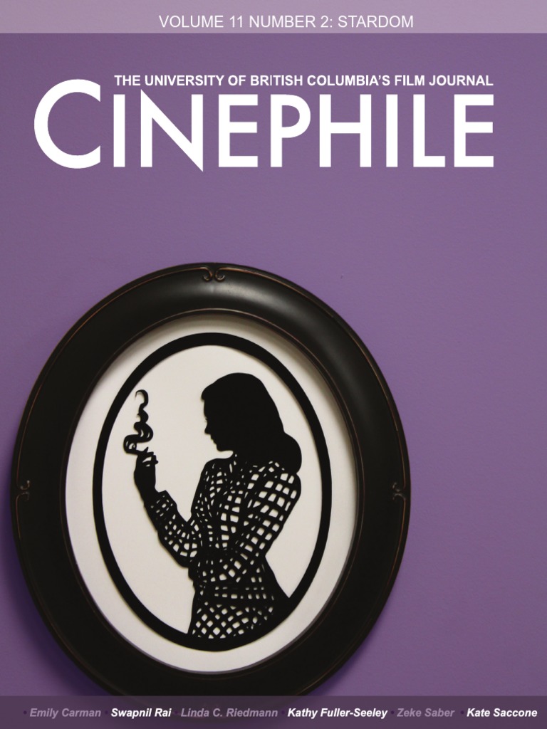 Cinephile Journal PDF Theatre Leisure