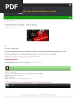 Download   Human Resource Test Bank  by testbank SN318962980 doc pdf