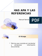 Normas Apa y Las Referencias