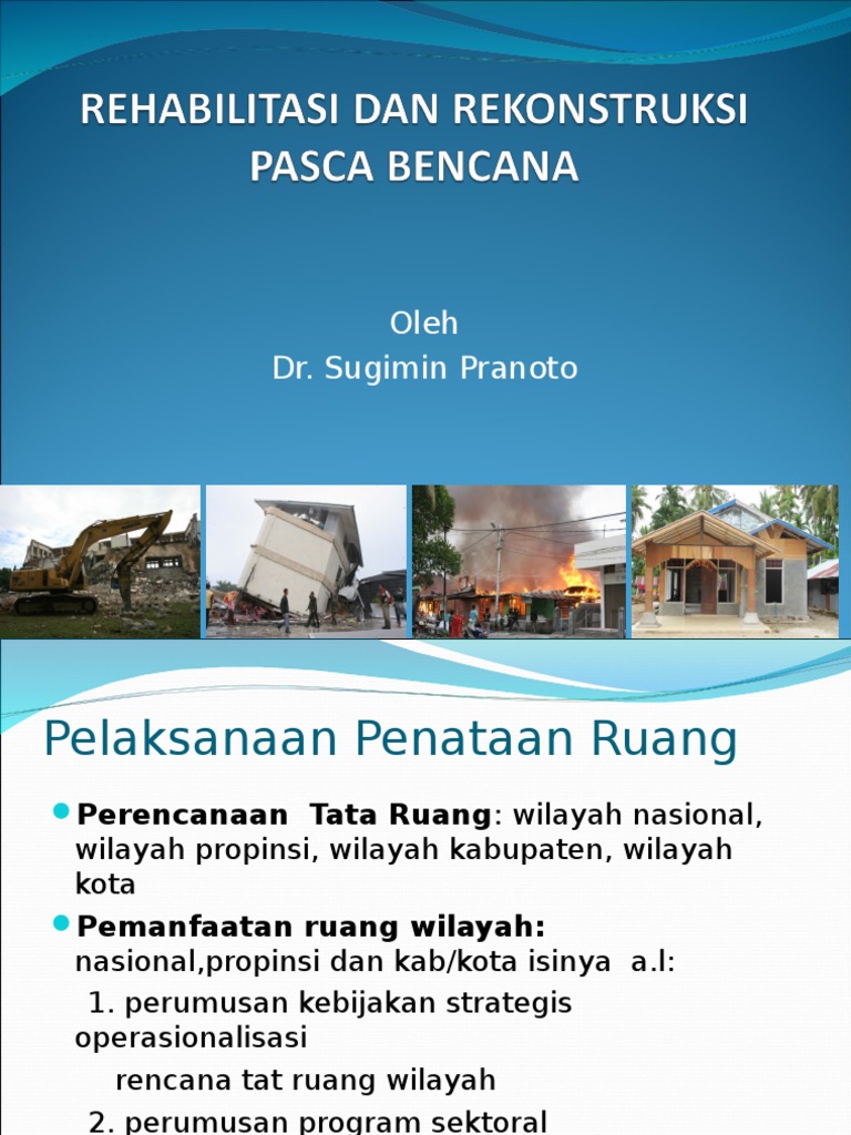 Rekonstruksi Pasca-Perang: Siapa yang Membayar?