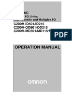 C200H ID OD MD Operation Manual