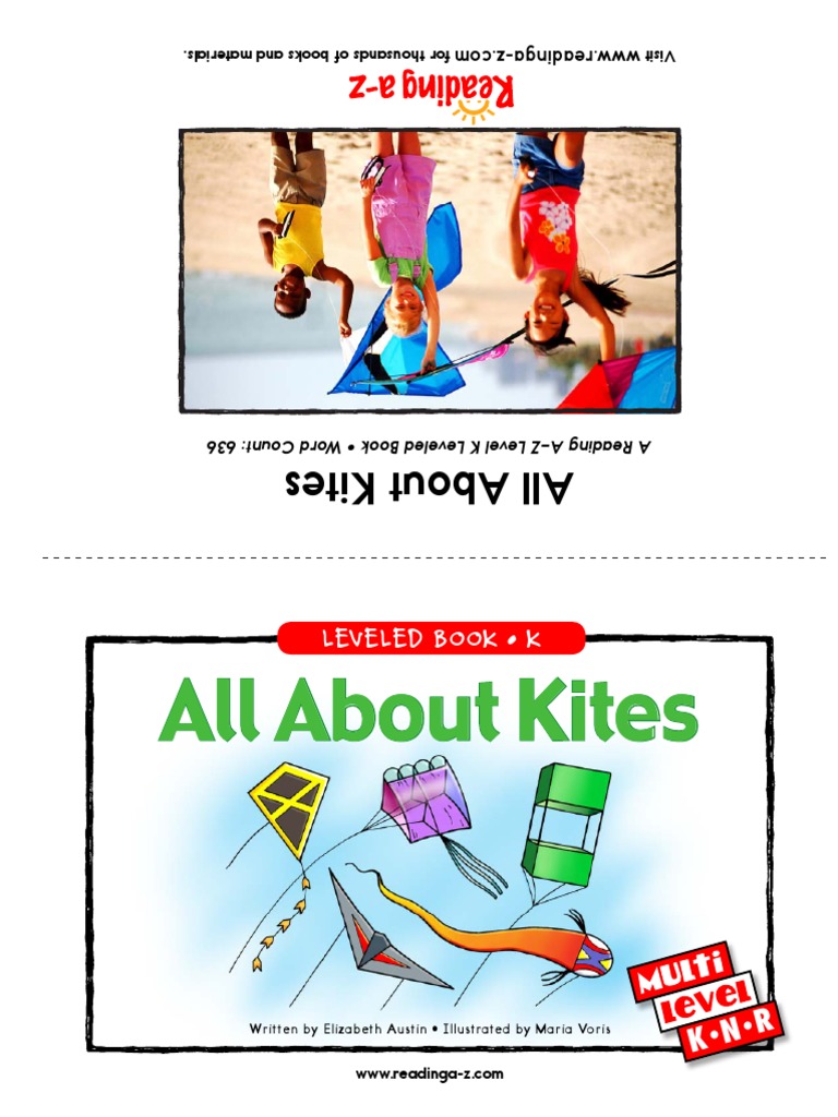 All About Kites Book 3 Orange Group Kite Nature