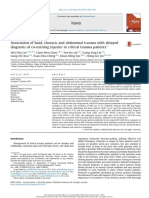 Association of Head, Thoracic and Abdominal Trauma With Delayed