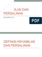 Tutor 1 - Kehamilan Dan Persalinan