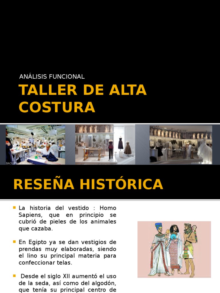 Historia de la Alta Costura en Moda | PDF | Moda | Ropa