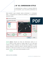 Dimstyle Autocad