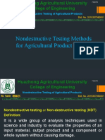 NDT of Agri Prod Quality