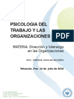 Estudio de Las Organizaciones