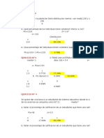 EJERCICIOS ESTADISTICA