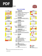 2016-17 KEY DATES: 1 Hau Yuen Path, Braemar Hill