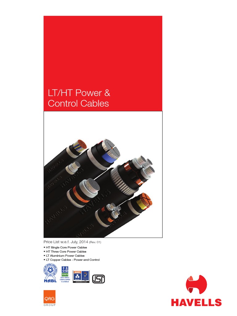 Industrial Cable Price List PDF Cable Electrical Conductor