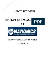 Synopsis Employee Engagement at Navionics