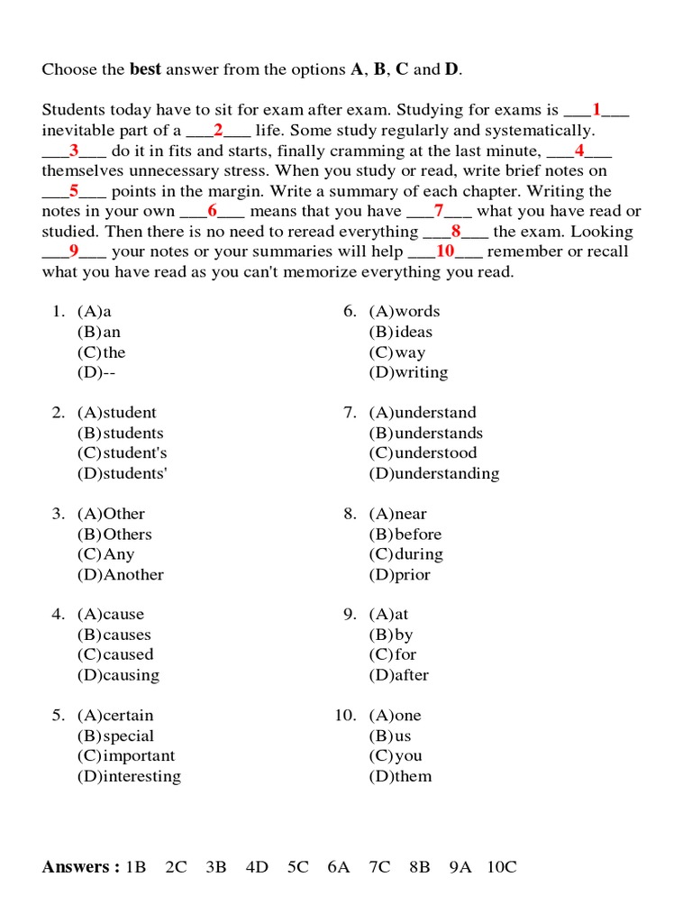 Exam Study Tips and Farewell Speech | PDF