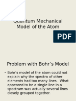 Quantum Mechanical Model of The Atom