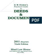 Deed Contents 2011