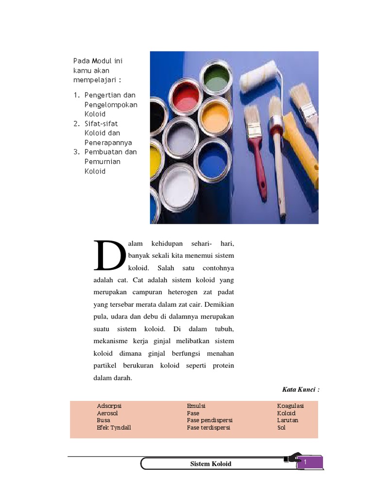 Elektroforesis dalam Sistem Koloid | PDF | Sains & Matematika