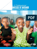 UNICEF, L’enfance à Madagascar : une promesse d’Avenir, Antananarivo : UNICEF, 2014, 128p. 