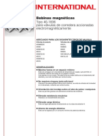 Bobinas Magneticas HYDAC PDF