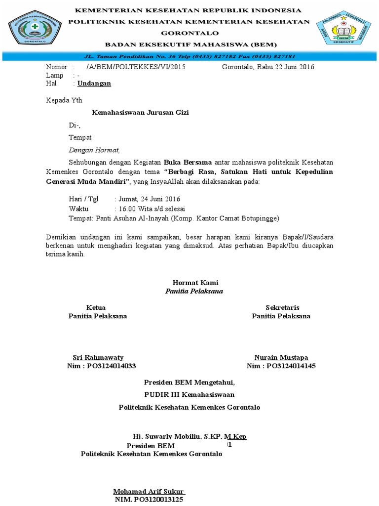 58+ Contoh Undangan Acara Bukber HD