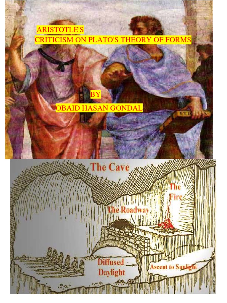 Aristotle's Criticism On Plato's Theory of Forms PDF Aristotle Plato