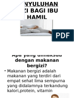 Penyuluhan 1 Gizi Ibu Hamil