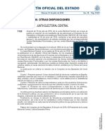 Resultados Oficiales y Definitivos de Las Elecciones Generales Del 26 de Junio de 2016