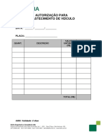 Requisição Abastecimento PDF