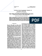 An Overview of The Transport Theory of Charged Particles